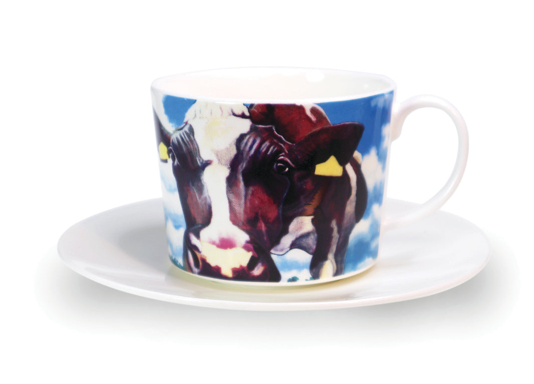 Set of 4 Cappuccino/Tea Cup & Saucer Party Pack